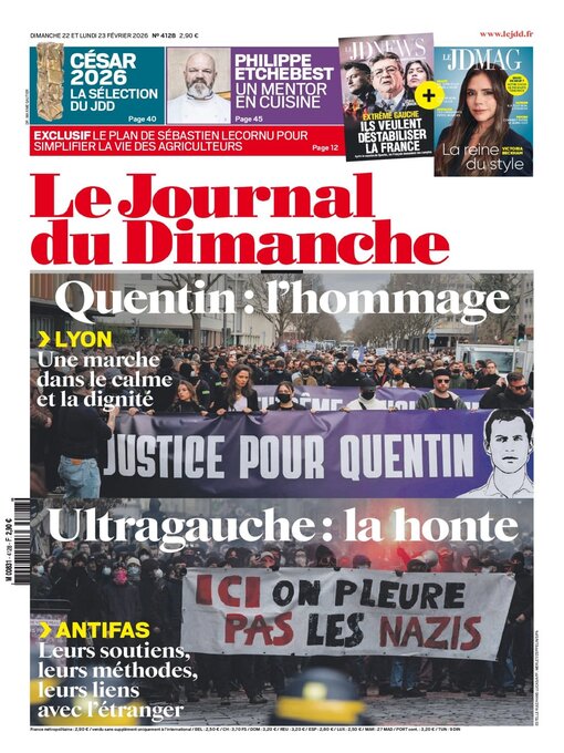 Title details for Le Journal du dimanche by Lagardere Media News - Available